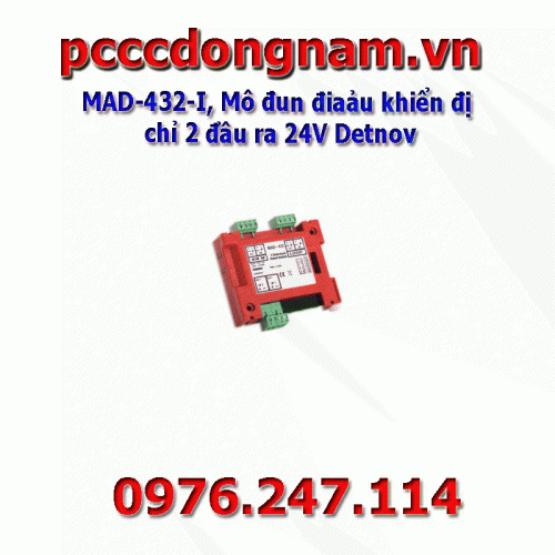 MAD-432-I, 24V Detnov Dual Output Addressable Control Module