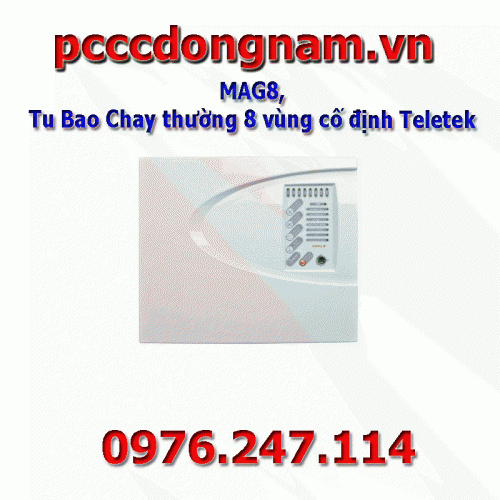 MAG8,Tu Bao Chay thường 8 vùng cố định Teletek