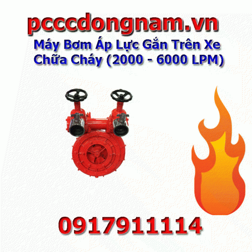Fire Truck Mounted High Pressure Pump (6000 - 10000 LPM)