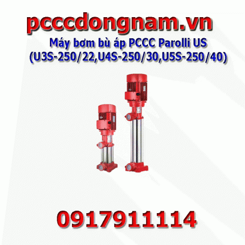Máy bơm bù áp PCCC Parolli US, Báo giá máy bơm tăng áp Pentax
