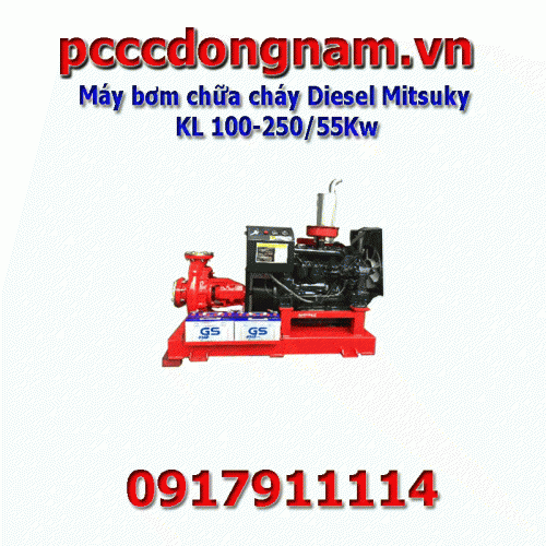 Mitsuky Diesel Fire Pump KL 100-250 55Kw
