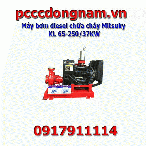 Mitsuky KL 65-250 37KW Fire Fighting Diesel Pump