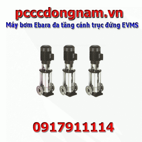 Ebara vertical multistage impeller pump EVMS
