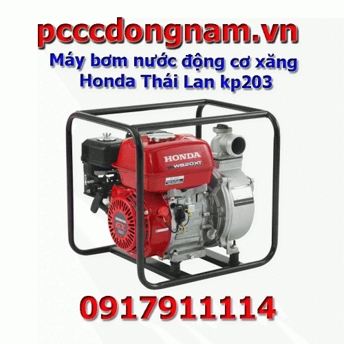 Honda Thailand 6.5 hp gasoline engine water pump