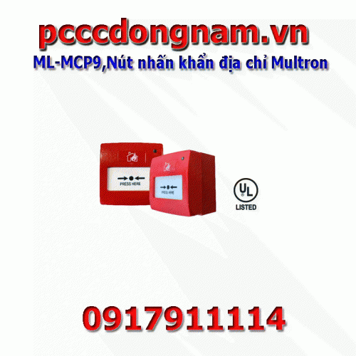 ML-MCP9 Nút nhấn khẩn địa chỉ Multron