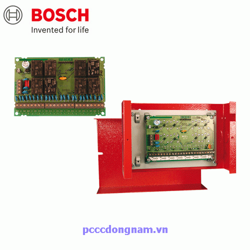 Bosch Modules 8 Relays D7035 and D7035B, Octal Relay Modules