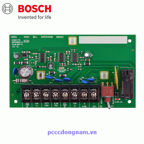 Fire alarm control module D192G, Bosch Addressable Fire Alarm