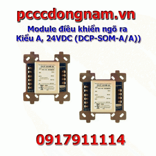 Module điều khiển ngõ ra Kiểu A 24VDC DCP-SOM-A A