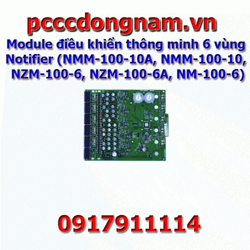 Module điều khiển thông minh 6 vùng Notifier NMM