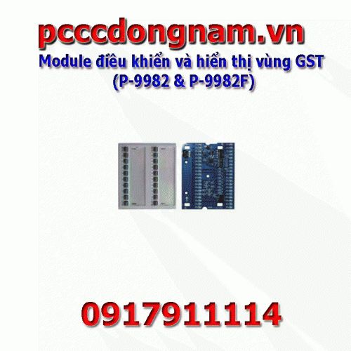 Module điều khiển và hiển thị vùng GST P-9982 và P-9982F