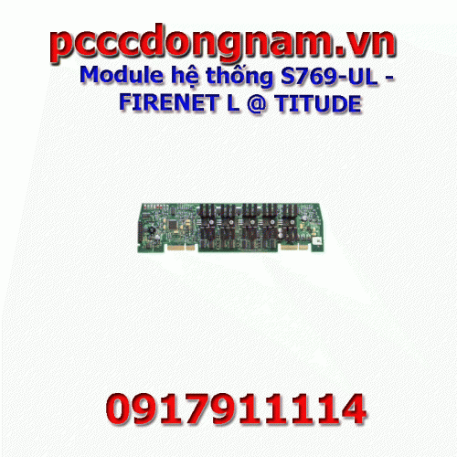 System Module S769-UL - FIRENET L @ TITUDE