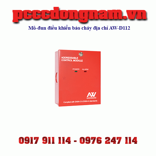 Addressable fire alarm control module AW-D112