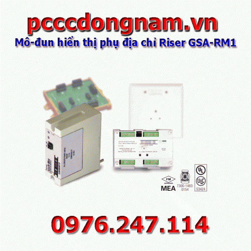 Mô-đun hiển thị phụ địa chỉ Riser GSA-RM1