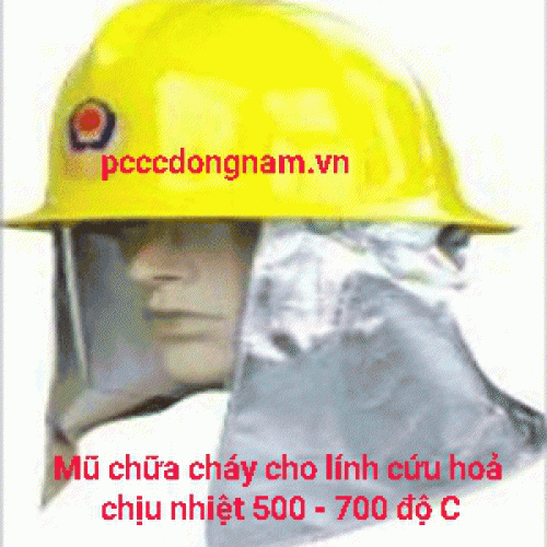 Mũ chữa cháy cho lính cứu hoả chịu nhiệt 500 đến 700 độ C