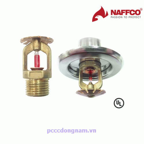 Naffco, Đầu Phun Thông thường Tiêu chuẩn UL SD1025 và SD1026