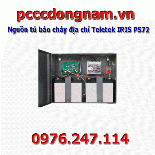 Nguồn tủ báo cháy địa chỉ Teletek IRIS PS72