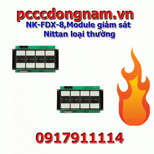 NK-FDX-8,Normal Nittan Monitoring Module,Fire Alarm Modules