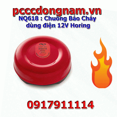 NQ618,Chuông Báo Cháy dùng điện 12V Horing