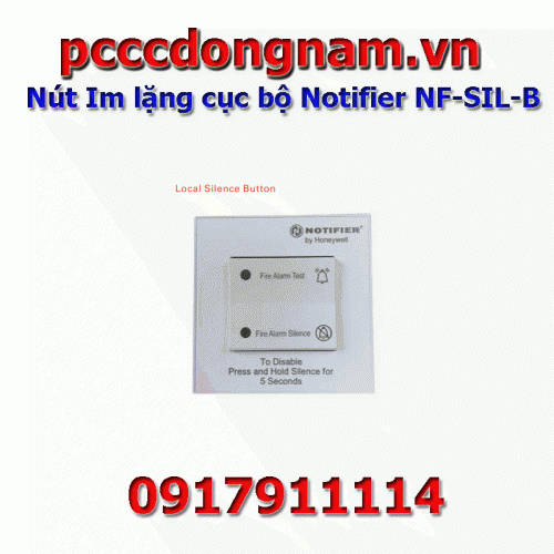 Nút Im lặng cục bộ Notifier NF-SIL-B