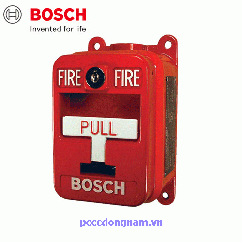 Nút nhấn khẩn cấp báo cháy Bosch FMM-100SAT2CKEX, Thiết Bị báo cháy UL FM
