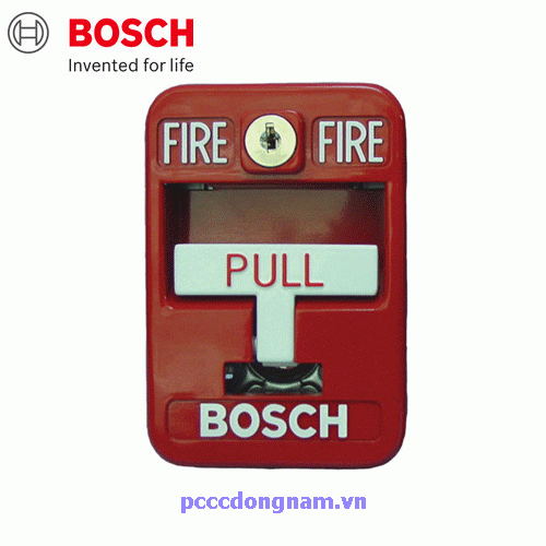 Fire Alarm Emergency Button Bosch Addressable FMM-7045-D