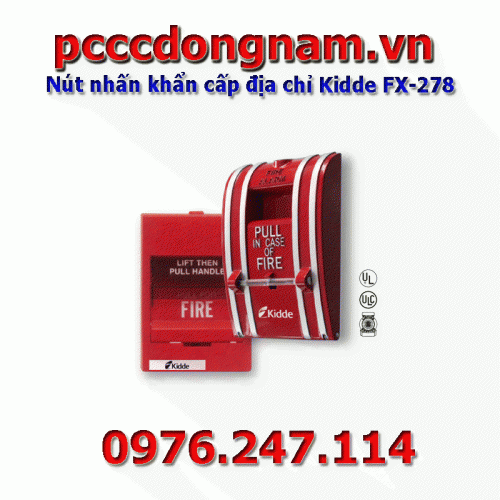 Nút nhấn khẩn cấp địa chỉ Kidde FX-278