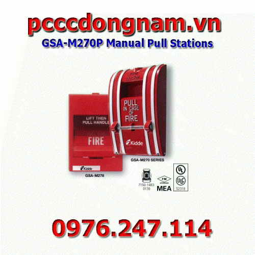 GSA-M270P Manual Pull Stations