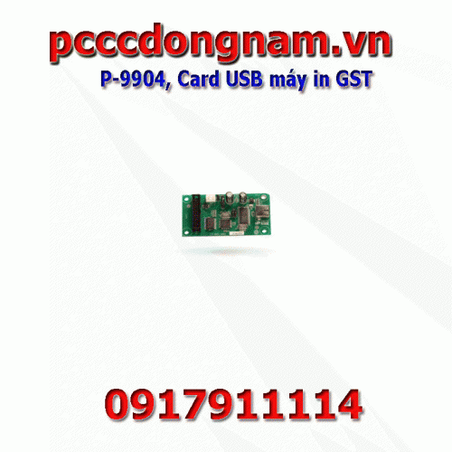 P-9904, Card USB máy in GST