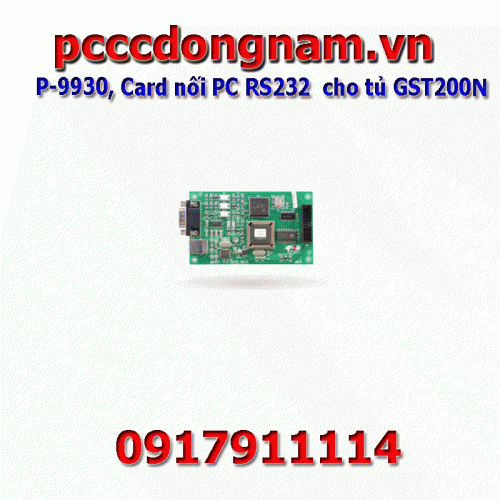 P-9930,Card nối PC RS232 cho tủ GST200N