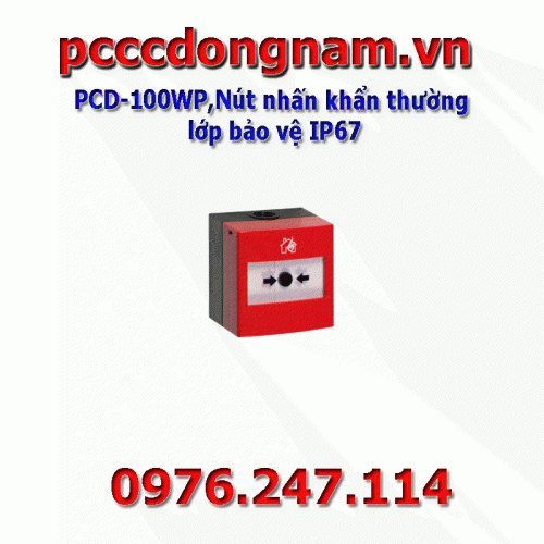 PCD-100WP,Normal push button protection class IP67