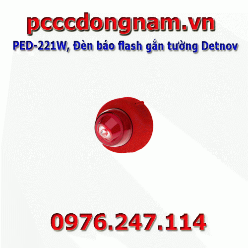 PED-221W, Detnov Wall Flash Indicator