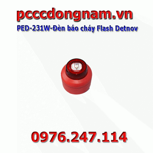 PED-231W,Detnov Flash Fire Alarm