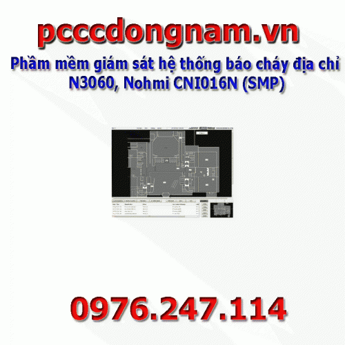 N3060 Nohmi ,CNI016N addressable fire alarm system monitoring software 