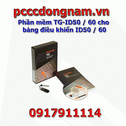 TG-ID50 60 software using the ID50 60 control panel