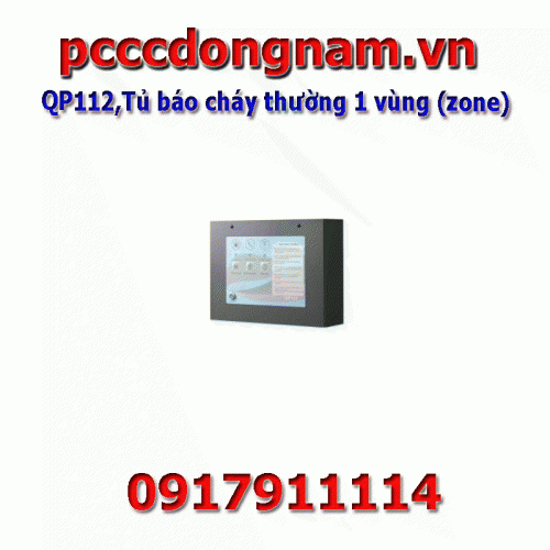 QP112, Fire alarm cabinets usually 1 zone (zone)