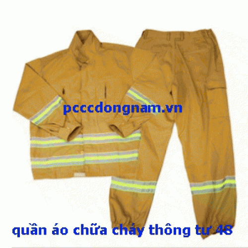 Quần áo chữa cháy thông tư 48 PCCC