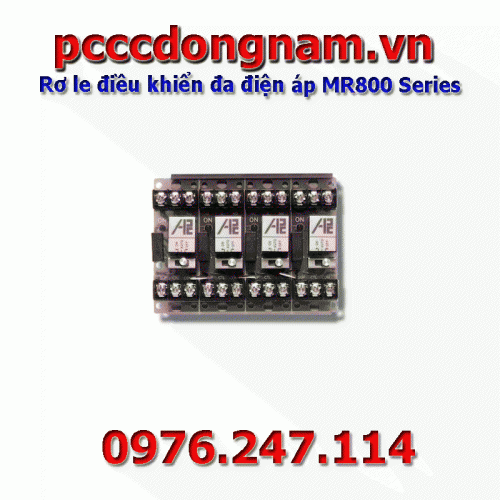Rơ le điều khiển đa điện áp MR800 Series