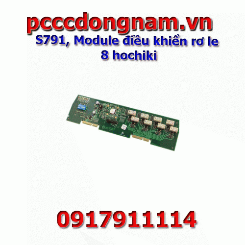 S791, Module điều khiển rơ le 8 hochiki