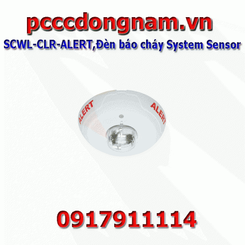 SCWL-CLR-ALERT,Đèn báo cháy System Sensor