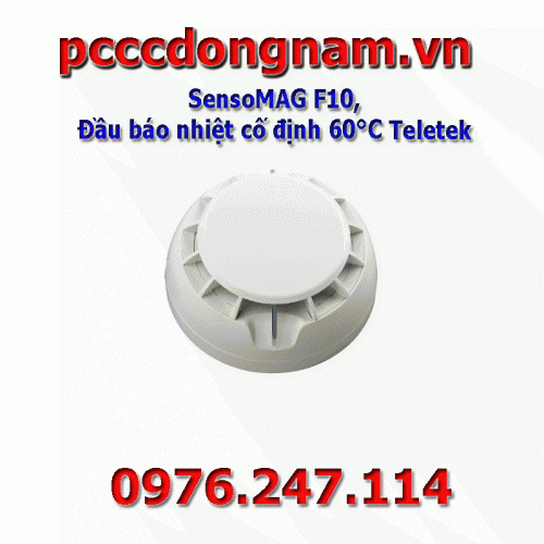 SensoMAG F10 Đầu báo nhiệt cố định 60 độ C Teletek
