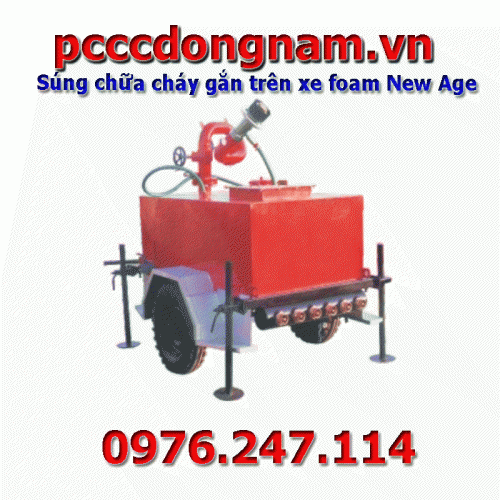 New Age foam truck mounted fire gun