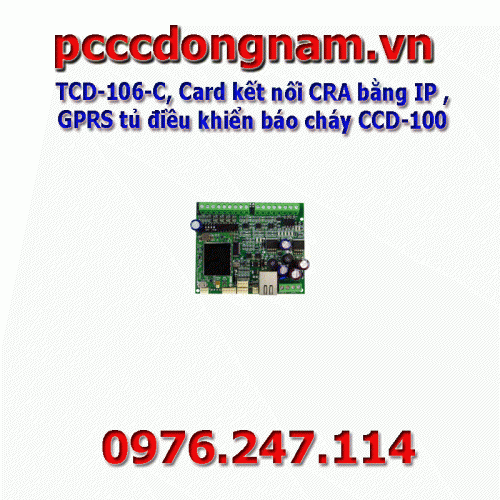 TCD-106-C, CRA card by IP ,GPRS fire alarm control cabinet CCD-100