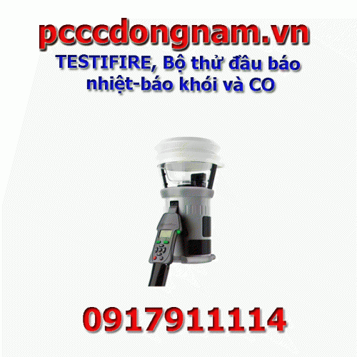 TESTIFIRE, Bộ thử đầu báo nhiệt-báo khói và CO