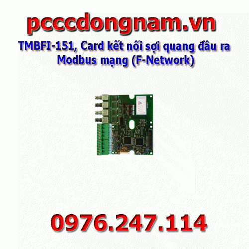 TMBFI-151, Modbus Network Output Fiber Optic Card (F-Network)