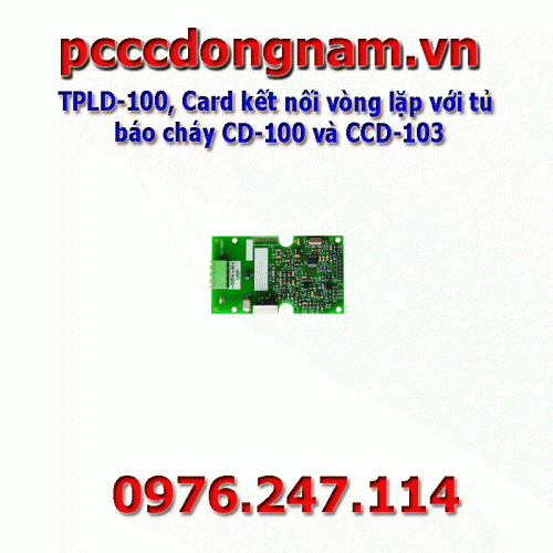 TPLD-100, Card for loop connection with fire alarm cabinets CD-100 and CCD-103