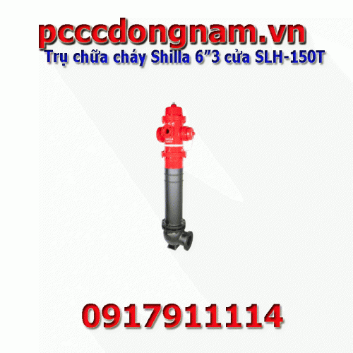 Shilla 6 inches 3 door fire hydrant SLH-150T