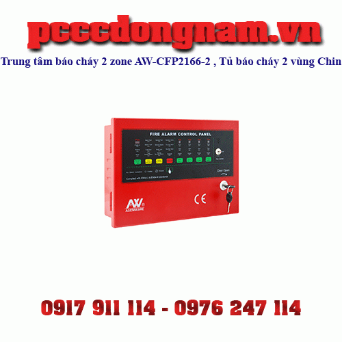 2 Zone Fire Alarm Control Panel AW-CFP2166-2