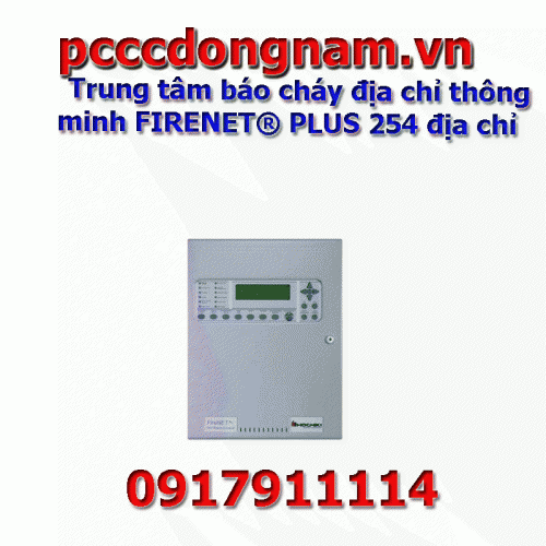Trung tâm báo cháy địa chỉ thông minh FIRENET® PLUS 254 địa chỉ