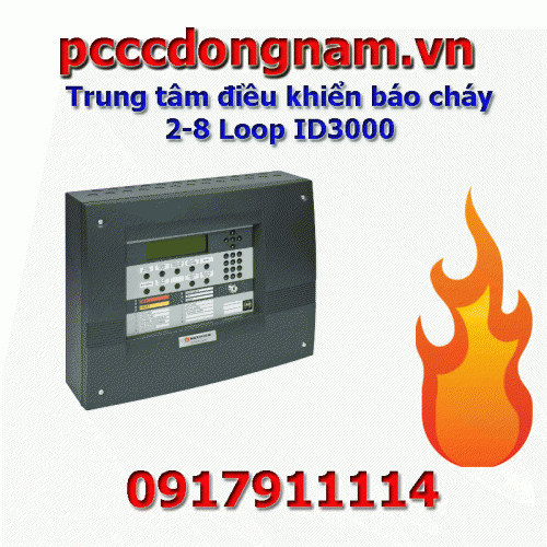 Fire alarm control center 2-8 Loop ID3000