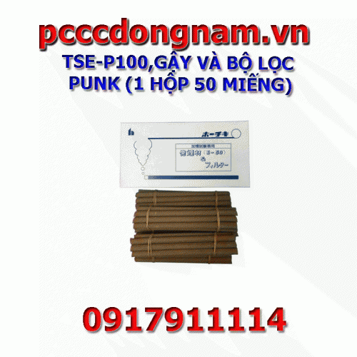 TSE-P100,GẬY VÀ BỘ LỌC PUNK (1 HỘP 50 MIẾNG)